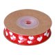 thumbnail image 3 of Cinta Roja de 2 uds., 1,5 cm/0,6 pulgadas de ancho, cintas con patrón de corazón, artesanía romántica de corte DIY para embalaje de regalo, 3 of 8