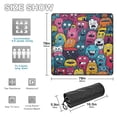 thumbnail image 3 of Monsters Colorful Beach Blanket Outdoor Picnic Blanket 78"x 78" Waterproof Foldable for Beach Camping Travel Hiking Grass Lawn Park, 3 of 5