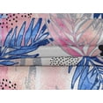 thumbnail image 5 of oneOone Velvet Medium Blue Fabric Leaves Craft Projects Decor Fabric Printed By The Yard 58 Inch Wide-JJ, 5 of 5