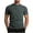 Dark Gray, variant on Timoontee Men's Short Sleeve Basic T Shirt Breathable Fabric Moisture Wicking Crew Neck V Neck Great For Multiple Quick Dry Gray M