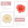 thumbnail image 4 of FELTECHELECTR 21 pinzas para el pelo con flores de seda y flores artificiales para peinar el cabello., 4 of 6