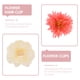 thumbnail image 5 of GOOHOCHY 21 pinzas para el pelo con flores de seda, accesorios para el cabello para mujeres, niñas y niños pequeños., 5 of 7