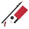 thumbnail image 1 of Canoeing Flag Light Set, Nylon + Aluminum Alloy Flag Light Combo  Rigidity Increase Visibility  For Kayaking For Rowing Boat, 1 of 8