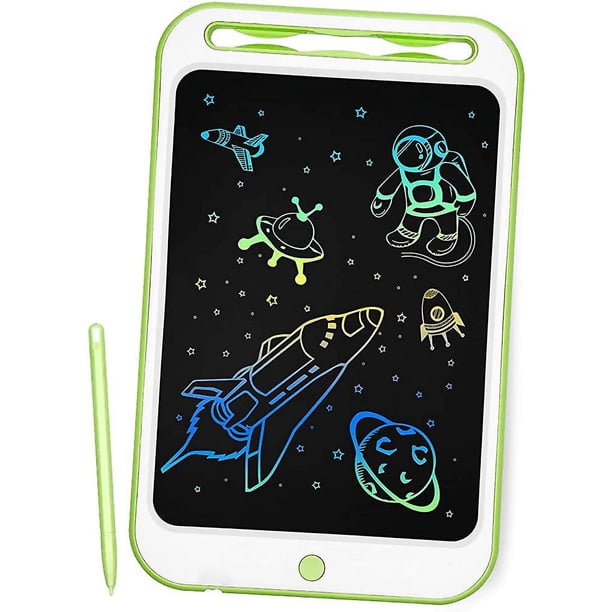Tablero de escritura LCD colorido de 8,5 pulgadas. Tableta de escritura LCD. Una tecla para borrar