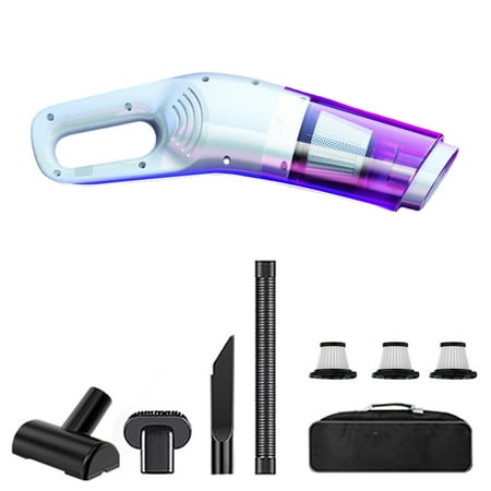 

DJZ Wireless Handheld Vacuum Cleaner - 15000Pa Suction Rechargeable Powerful Wet/Dry Vacuum Cleaner Dust Remover