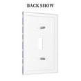 thumbnail image 2 of KLL Space Pattern Electrical Outlet Covers, 3" x 5" 1 Pack Electric Receptacle Plug Covers for Decorator Receptacle Outlet & Switch-Style T, 2 of 6