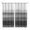 White Black, variant on Turquoise White Ombre Kitchen Curtains 96 Inch Length, Modern Country Abstract Stripes Grommet Top Bedroom Living Room Curtains, Light Filtering Cafe Curtain Drapes 2 Panels Set 104''x96''