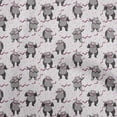 thumbnail image 1 of oneOone Cotton Jersey Light Pink Fabric Circus Sewing Fabric By The Yard Printed Diy Clothing Sewing Supplies 58 Inch Wide, 1 of 5