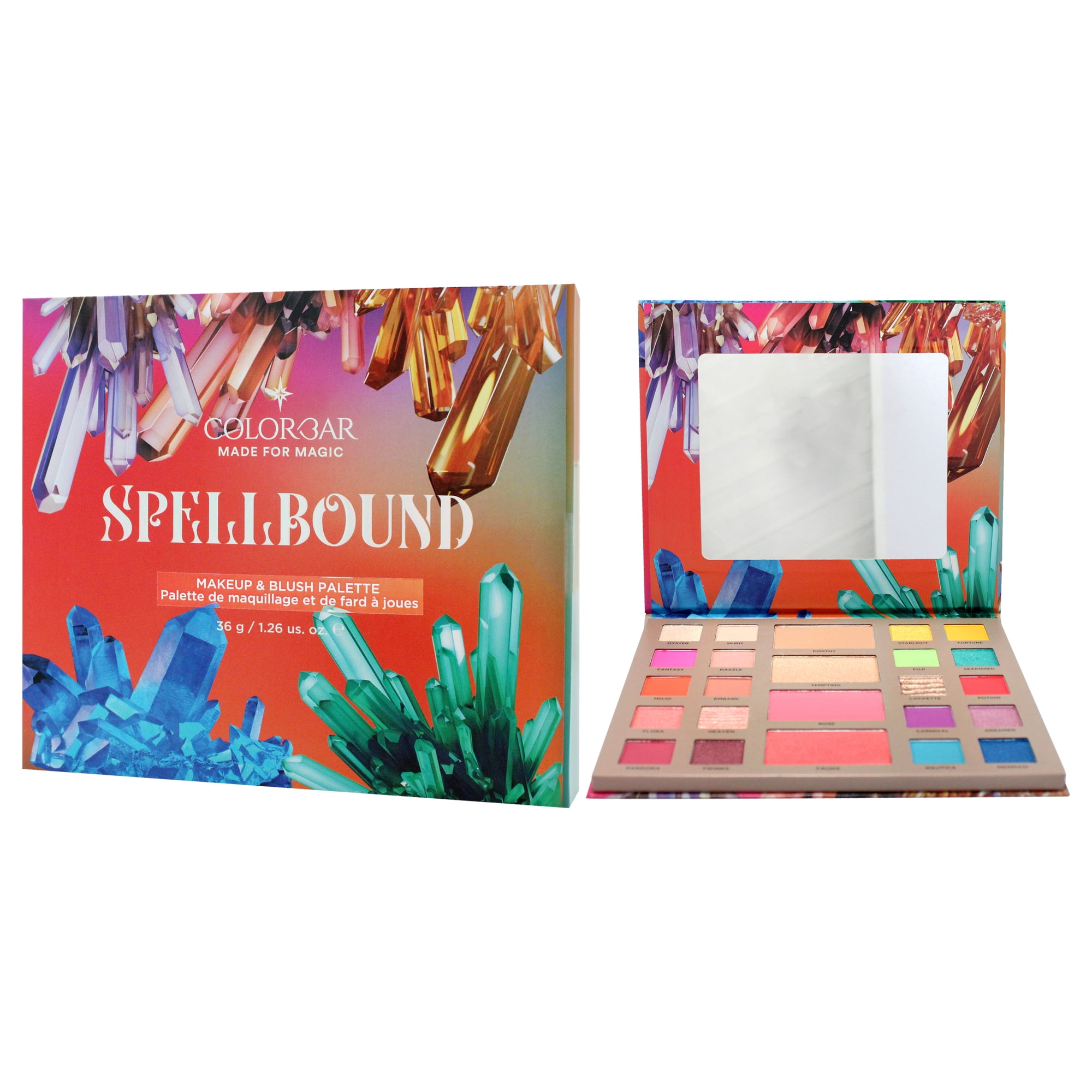 Eyeshadow and Blush Palette - Spellbound by Colorbar for Women - 1.26 oz Makeup