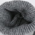 thumbnail image 4 of SYMOID Womens Gray Knit Winter Trapper Hat - Plush-Lined Ear Flaps, Long Tassels, One Size - Warm for Cold Weather Outdoor & Daily Wear,Size Free Size, 4 of 7