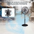 thumbnail image 3 of Ventilador Industrial De Pedestal Sky Care 20 Pulgadas 3 Velocidades Negro, 3 of 6