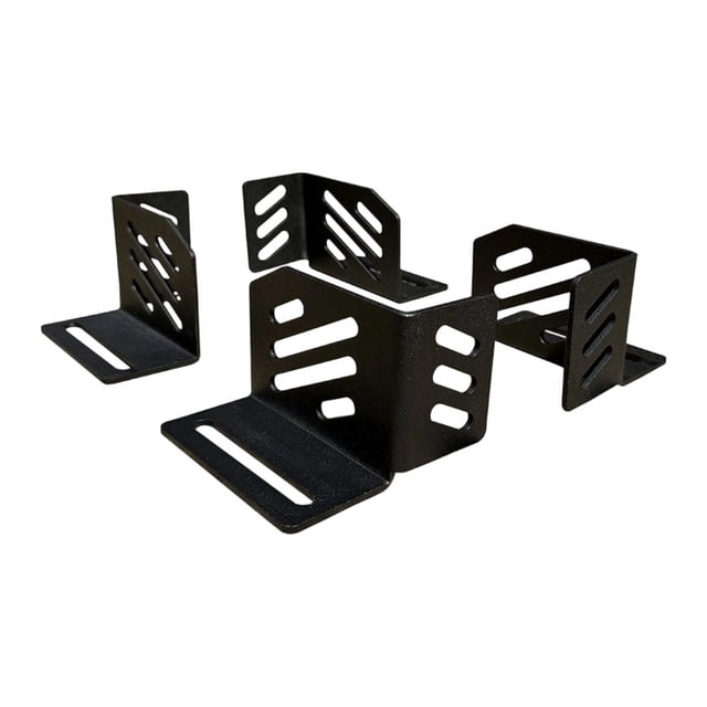 Luzkey 4 Pcs Support d'Angle Porte-Bagages Boucle Clip Haute Performance Pièces de Réparation Professionnelles Accessoires de Montage de Toit
