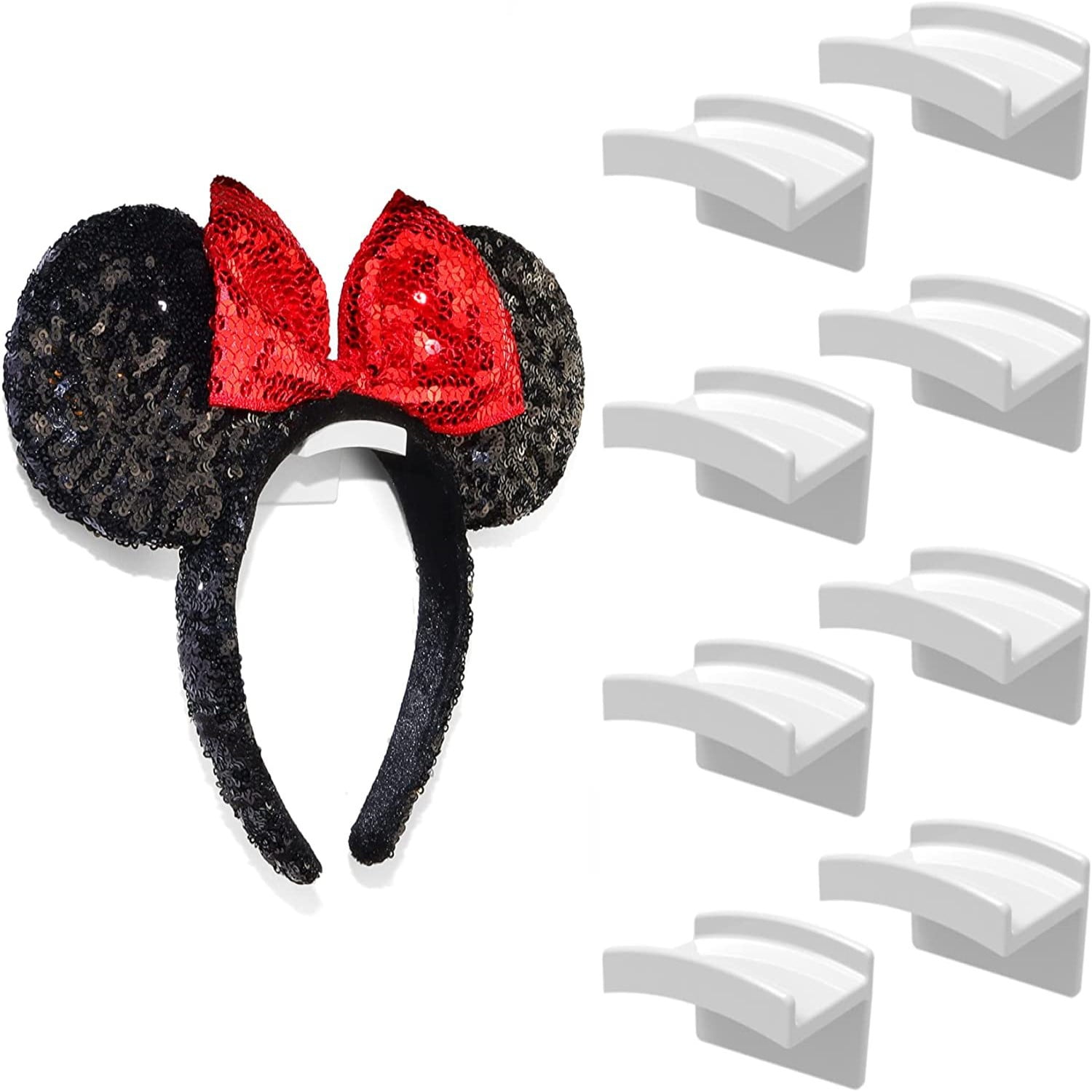 Crochets Muraux Meike – Sans Perçage – Autocollants Pour Chapeau, Cintre, Porte