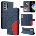 thumbnail image 4 of GANGXUN Flip Case for Motorola Edge 20 – Leather Wallet Cover with Card Slots, Kickstand & Color Stitching Protective Folio, 4 of 6