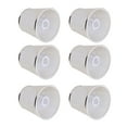 thumbnail image 2 of 6Pcs Household Lampshade Transparent Cloth Lining Clip Light Cover for E14 Chandelier Wall Lamp, 2 of 8