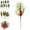 D, variant on Red Berry Stems Pine Branches Evergreen Berries Décor Artificial Pine Cones Branch for Christmas Craft Wreath Pick & Winter Holiday Floral Picks Holly Stem for Decoration DIY Xmas Crafts