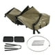 thumbnail image 3 of Bolsa trasera para alforjas laterales, bolsa trasera, bolsa de equipaje, almacenamiento, 86 l, verde para motocicleta, 3 of 15