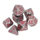 thumbnail image 2 of Luminous Metal Dice, Polyhedral Dice Clear Number Safe 7pcs  For Adult For Role Playing Game ANGGREK Polyhedral Dice, 2 of 8