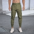 thumbnail image 2 of Men's Cargo Pants 1 Year Mechanic Pants Shuffle Purse Sleepers Bedroom 4 Year Canvas Mens Big N Tall for Men L Mens Sports Casual Daily Outdoor Running Training Cargo Stylish Green XS, 2 of 5