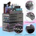thumbnail image 4 of Organizador de maquillaje Awenia apilable con 8 cajones, paquete de 3, 4 of 8