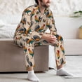 thumbnail image 7 of Disketp Rooster Mens Pajama Set, Soft Warm Long Sleeve Sleepwear, Cozy Button-Down Pjs for Men-Medium, 7 of 7