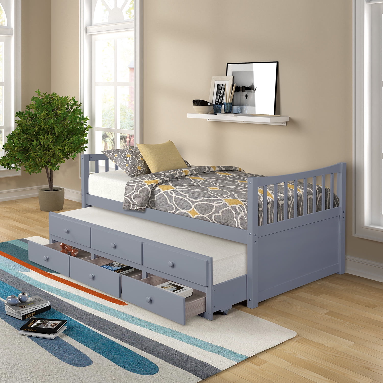 boys storage bed