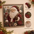thumbnail image 2 of 3D Christmas Fabric Poke Art Kit DIY Decor | 3D Christmas fabric poke art kit,complete DIY set,no sewing needed,includes pre-cut fabric,for holiday decor & gift giving(G), 2 of 7