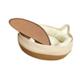 thumbnail image 1 of Cama para gatos perfecl con tejido de canasta L con almohada, 1 of 8