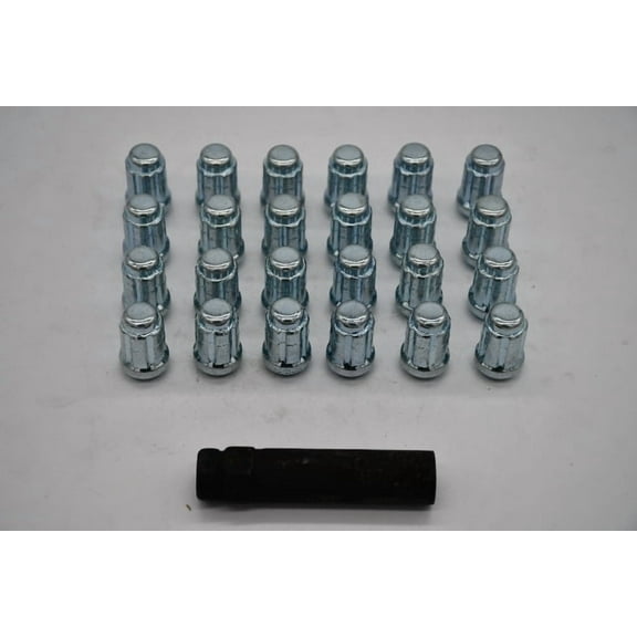 Gorilla Automotive WIK 6LUG SD ACORN 12-1.25 ZINC - 21124ZD