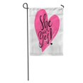 thumbnail image 1 of JSDART She Said Yes Engagement Bride Greeting Hand Lettering Big Red Garden Flag Decorative Flag House Banner 28x40 inch, 1 of 2