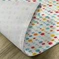 thumbnail image 5 of Ambesonne Abstract Place Mats Set of 4, Colorful Large Dots, Standard Size, Multicolor, 5 of 6