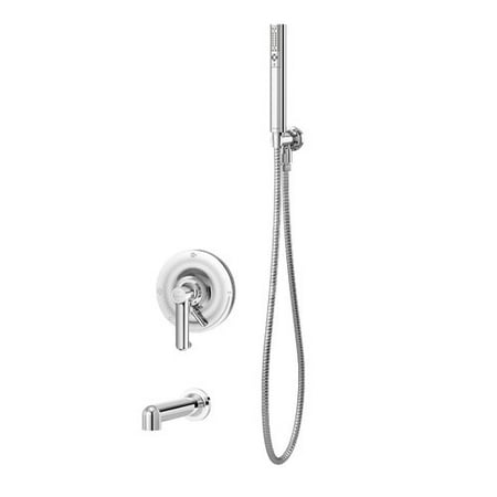 Faucet Single Handle Diverter - Museo Single Handle Tub and Hand Shower Faucet with Integral Diverter
