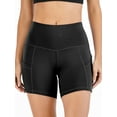 thumbnail image 4 of YouLoveIt Womens High Waisted Yoga Shorts Butt Lift Yoga Shorts Women Leggings Athletic Sport Shorts Tummy Control Running Workout Shorts Womens Summer Shorts, 4 of 6