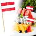thumbnail image 1 of Country Flag Toothpicks | Cake And Burger Decorative Sticks | Flags For Themed Meals, 1 of 5