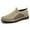 Khaki, variant on Men's Casual Shoes Soft Sole Comfortable Flying Weave Shoes One Foot Stirrup Dad Shoes Breathable Not Stinky Feet Mesh Shoes Hundred Men's Shoes