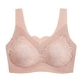 thumbnail image 2 of Tagold Womens Plus Size Sexy lingerie,Women Sexy Top Bra Wire Free Underwears Base Vest Style Sports Lingerie, 2 of 3