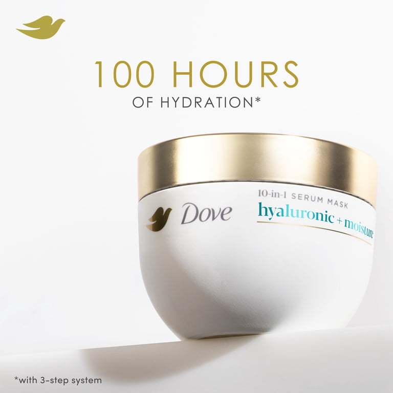 Dove 10-in-1 Hyaluronic Moisture Hair Mask, 9.2 Oz photo 3