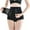 Black, variant on POIUYTR Tummy Control Shapewear Panties for Women Butt Lifter Mesh Briefs High Waist Trainer Corset Slimming Belly Body Shaper Underwear