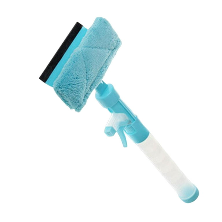 1pc 3-in-1 Multi-functional Window Cleaning Brush With Spray