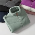 thumbnail image 4 of Men's Dual-Sided Full-Zip Polar Fleece Jacket with Sherpa Lining, 4 of 7
