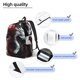 thumbnail image 3 of Fotbe Cool Black And White Dragon Mochila de Lona con Estampado, Mochila Duradera, Mochila Versátil de Alta Calidad, Mochila Compacta Vintage-Medium, 3 of 5