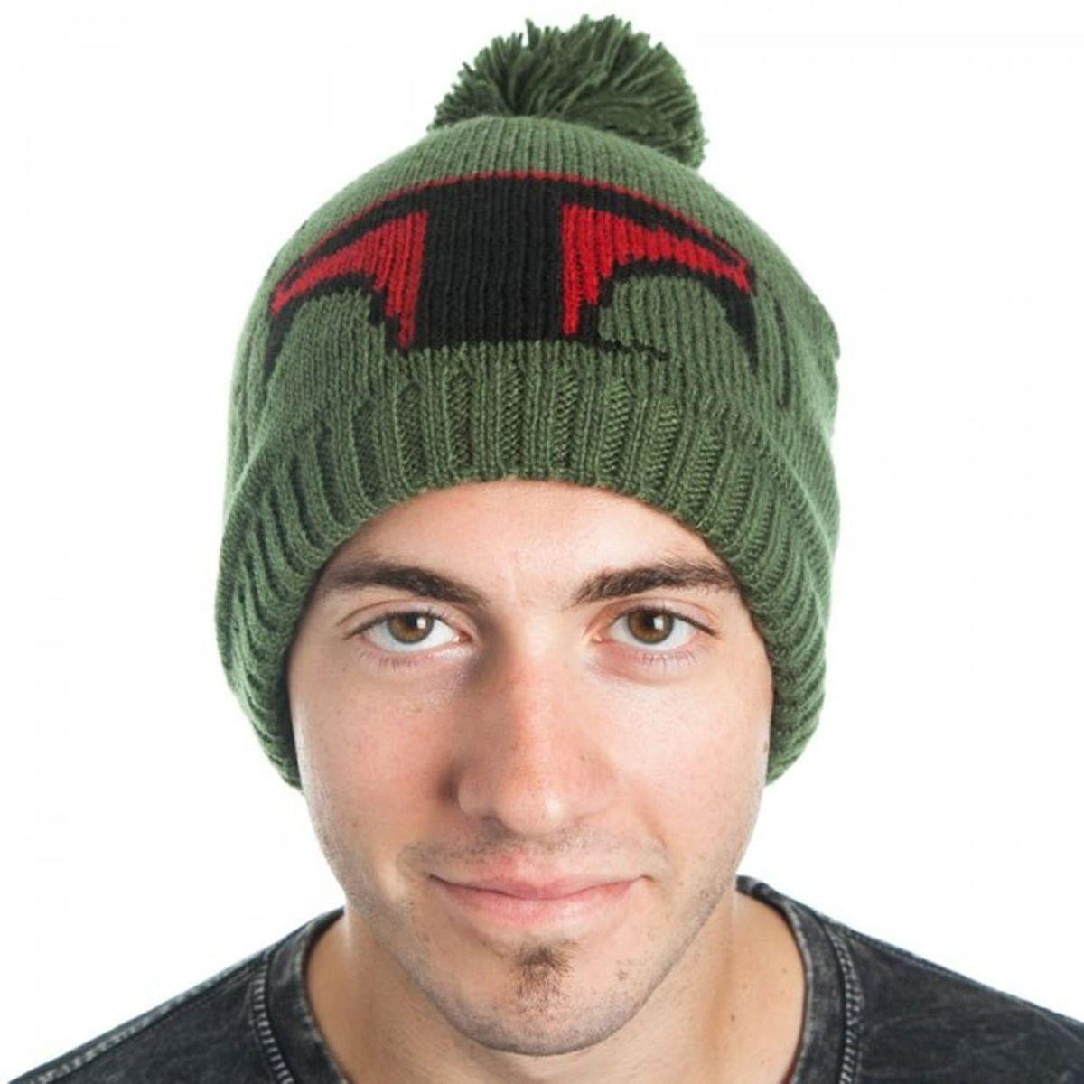 Star Wars Boba Fett Knit Hat With Pom 