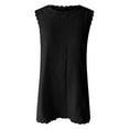 thumbnail image 3 of Abcnature Summer Dresses for Women Solid Color Tshirt Dress Casual Loose Sleeveless Tank Dress Mini Beach Dress Sundress Recommend Weight 110 to 121lb, 3 of 4