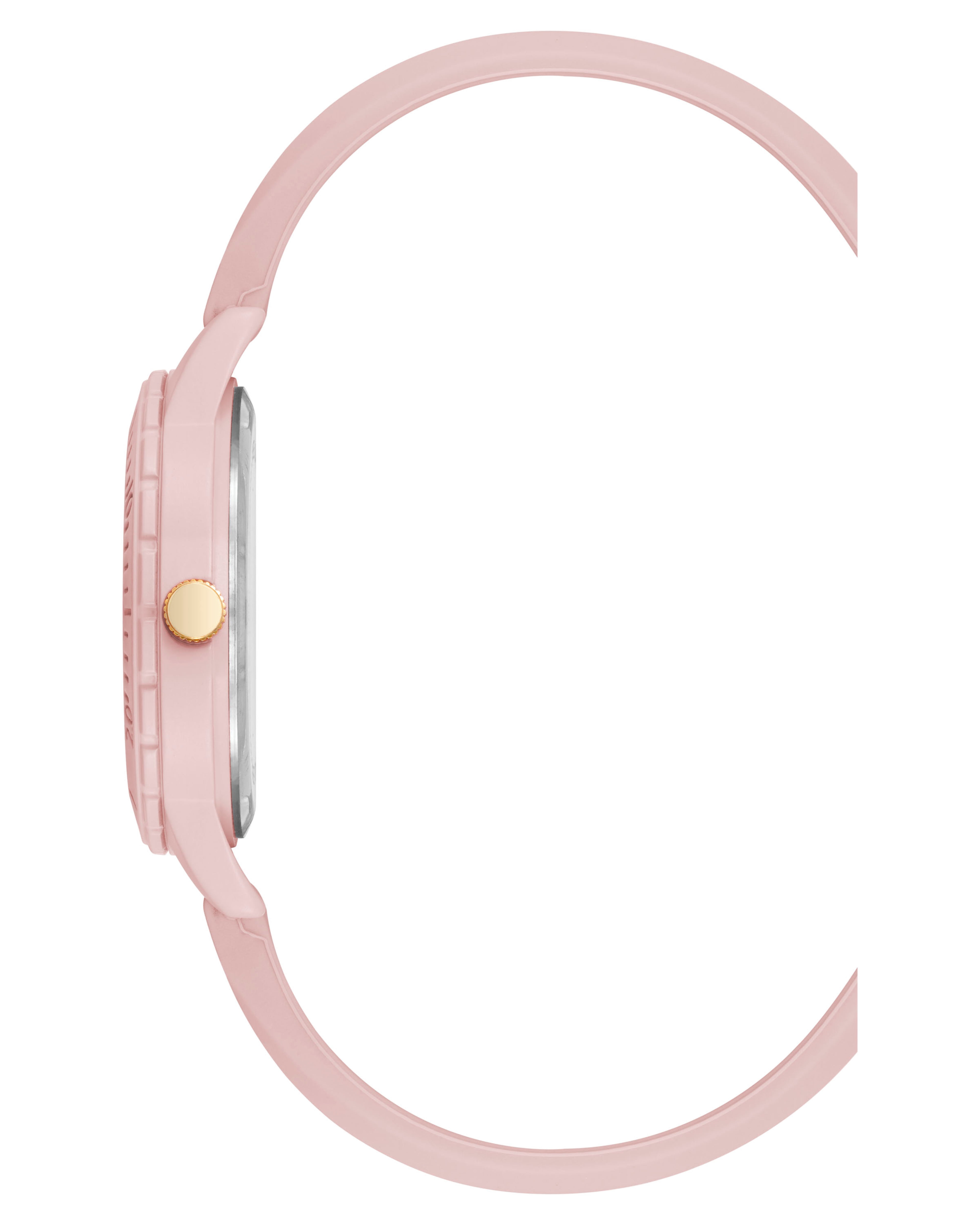 Time and Tru Pink Silicone Strap Round Pink Dial Martinique  display picture 2