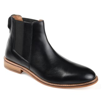Thomas & Vine Mens Theo Lace-up Round Toe Chukka Boot  display picture 1