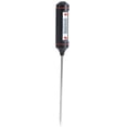 thumbnail image 1 of Medidor de temperatura de carne, termómetro digital para alimentos, monitor de temperatura de alimentos largo, termómetro digital para carne, claridad notable, 1 of 12