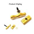 thumbnail image 4 of Abrazadera de bisagra plegable para bicicleta de aleación de aluminio portátil con hebilla para bicicleta, 4 of 8