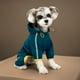 thumbnail image 5 of Chubasquero para perros, poncho impermeable para cuatro patas, ropa para mascotas de lluvia de peluche, impermeable para perros pequeños y medianos al por mayor, 5 of 6