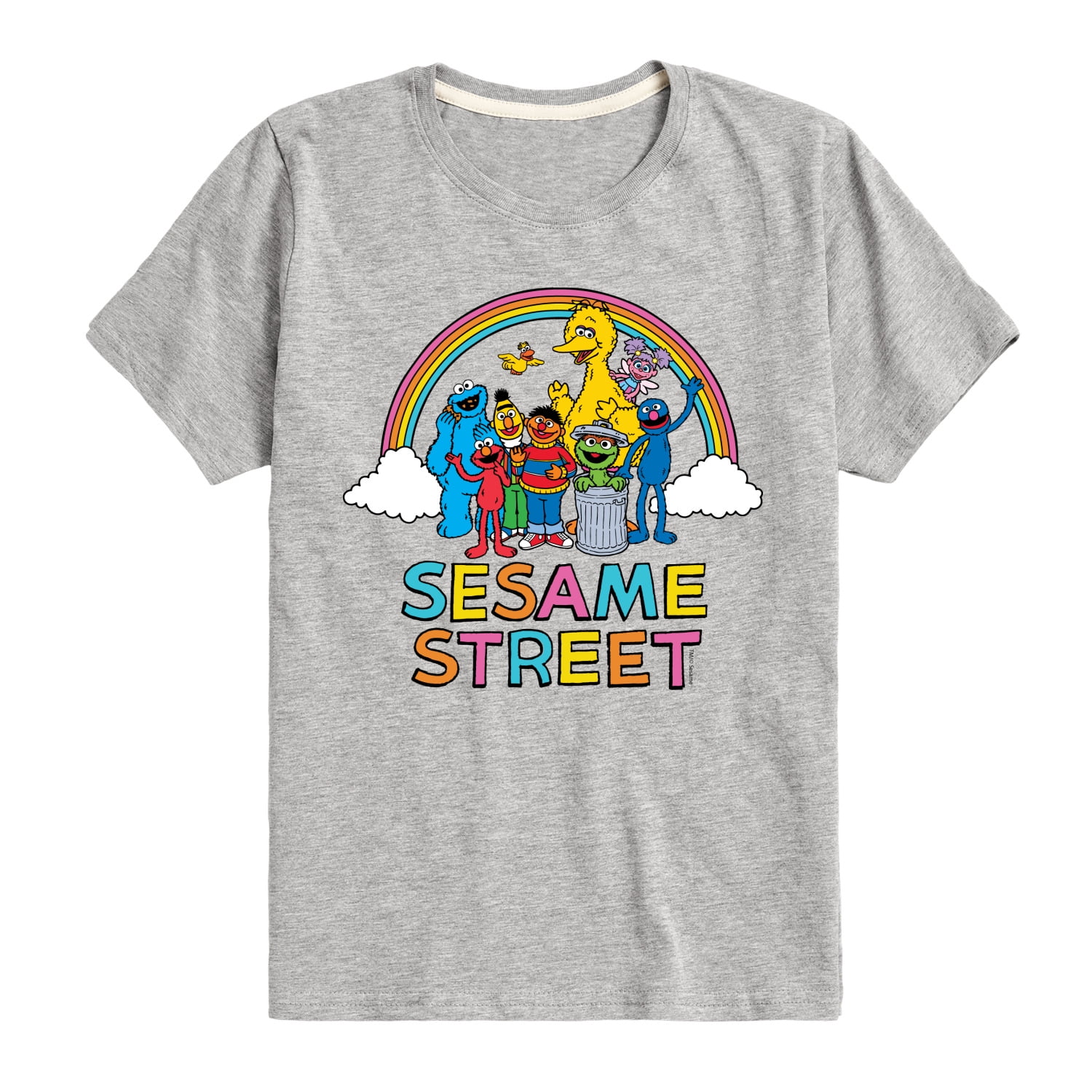 Sesame Street - Elmo And Friends Short Sleeve Graphic T-Shirt