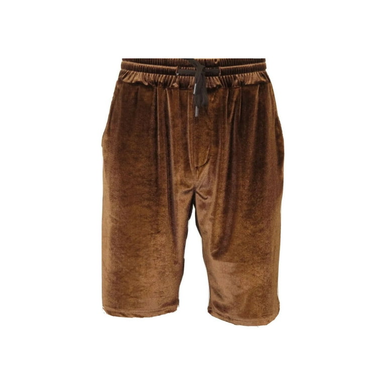 Velvet shorts cheap men